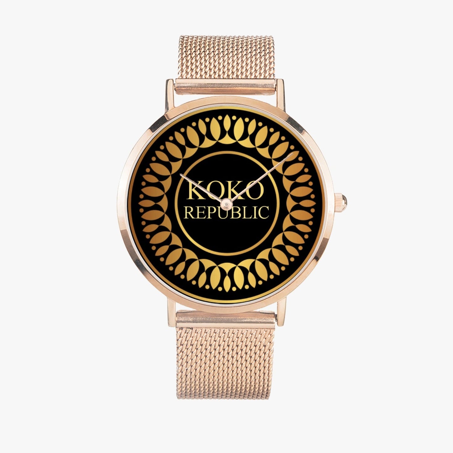 KokoRepublic 169. Fashion Ultra-thin Stainless Steel Quartz Watch
