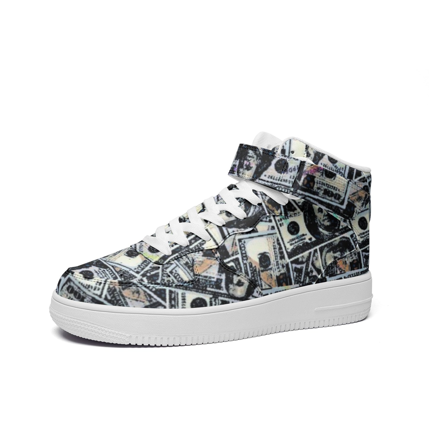 Kokorepublic Unisex high Top Leather Sneakers