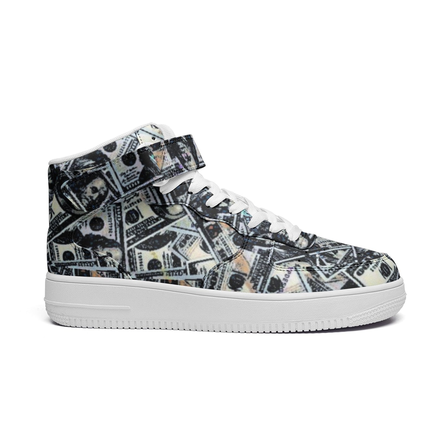 Kokorepublic Unisex high Top Leather Sneakers