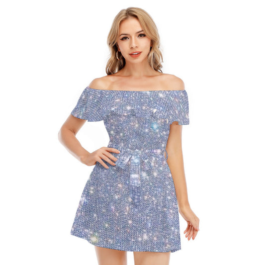 kokorepublic Women's Off-shoulder Dress With Ruffle
