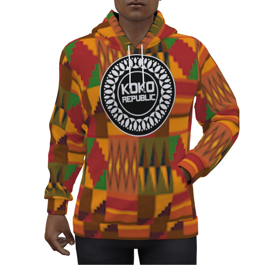 All-Over Print Men's Pullover Hoodie