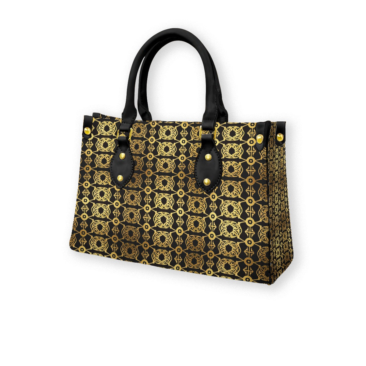 kokorepublic Women's Tote Bag With Black Handle