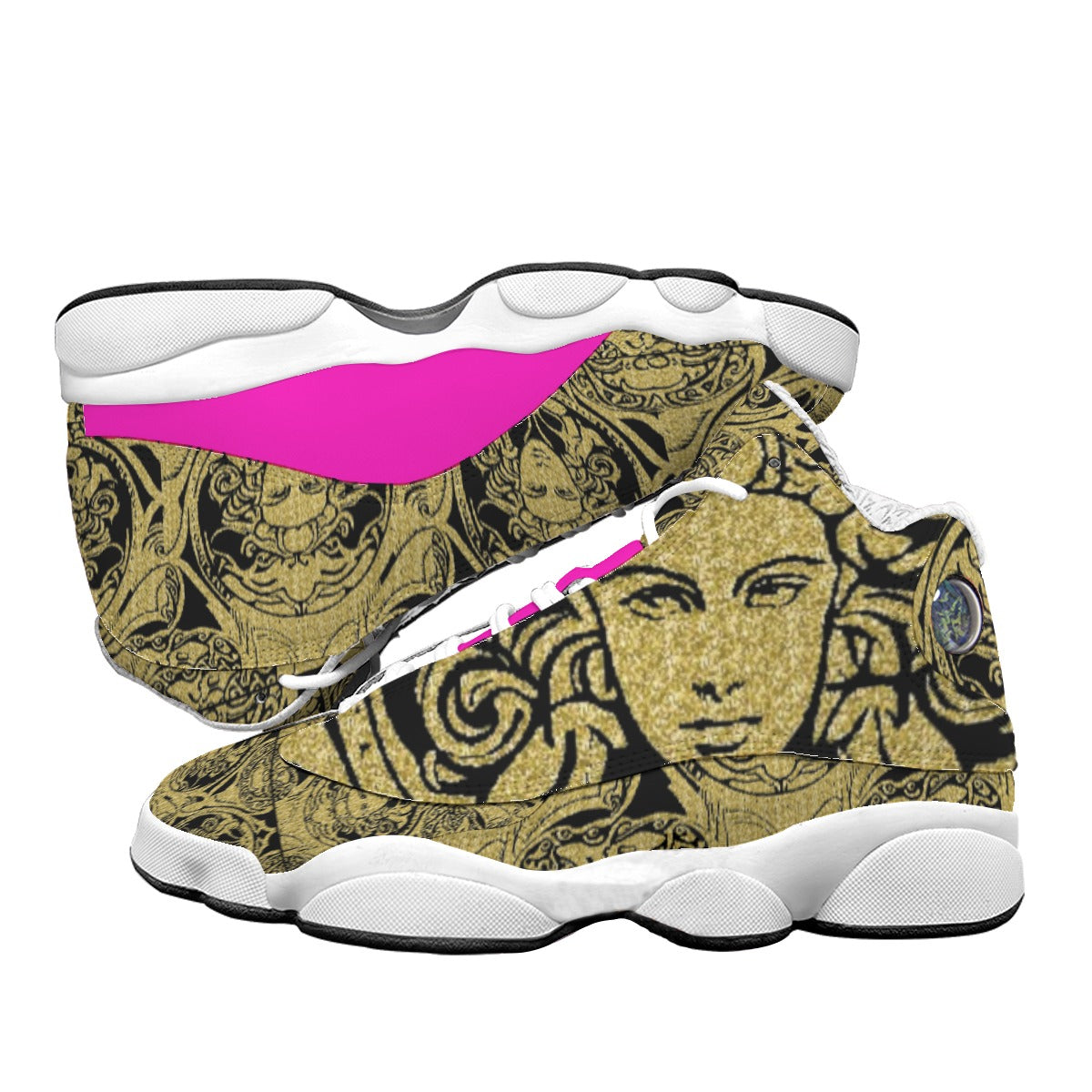 Kokorepublic Women's Curved Basketball Shoes With Thick Soles