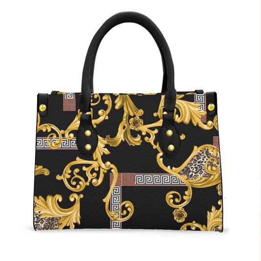 kokorepublic Women's Tote Bag With Black Handle