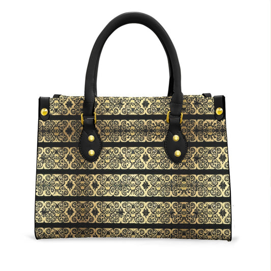 kokorepublic Women's Tote Bag With Black Handle