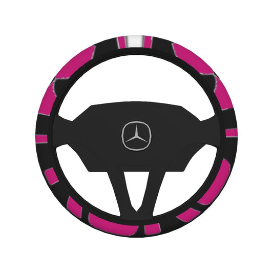 kokorepublic All-over Print Steering Wheel Cover