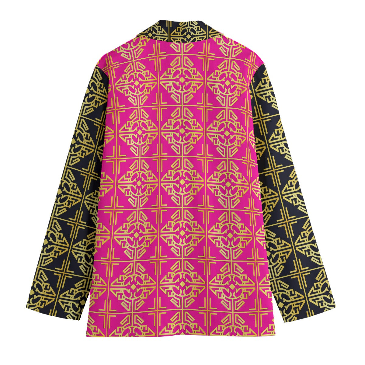Kokorepublic Print Women's Leisure Blazer | 245GSM Cotton
