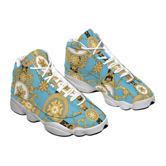 Men's Curved Basketball Shoes With Thick Soles
