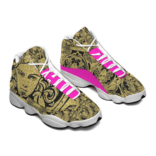 Kokorepublic Women's Curved Basketball Shoes With Thick Soles
