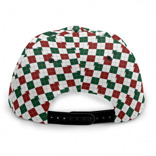Baseball Cap With Flat Brim