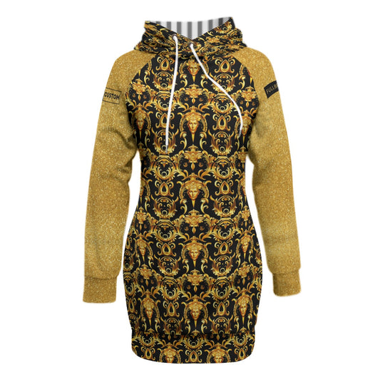 All-Over Print Women's Pullover Hoodie With Raglan Sleeve