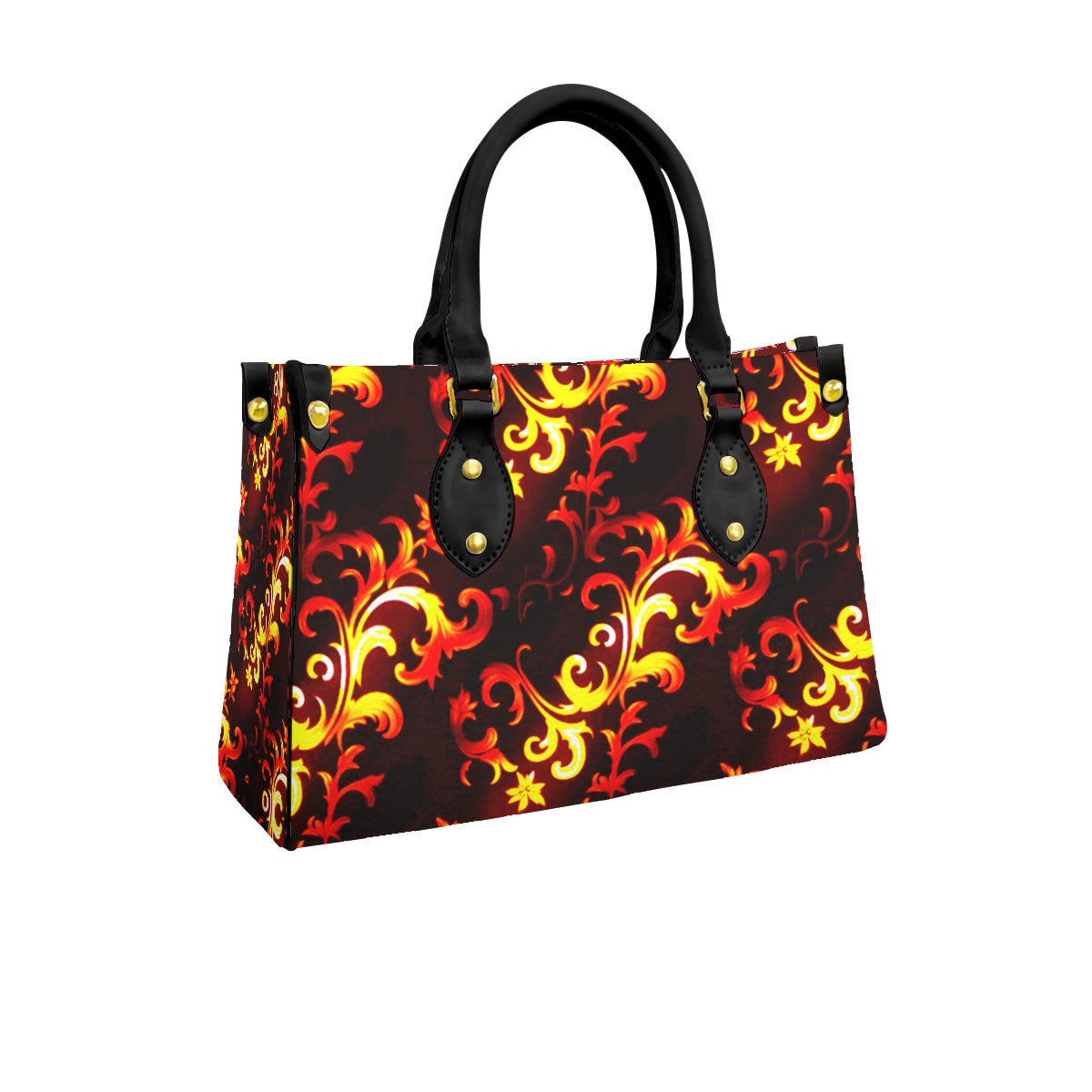 Kokorepublic Women's Tote Bag With Black Handle
