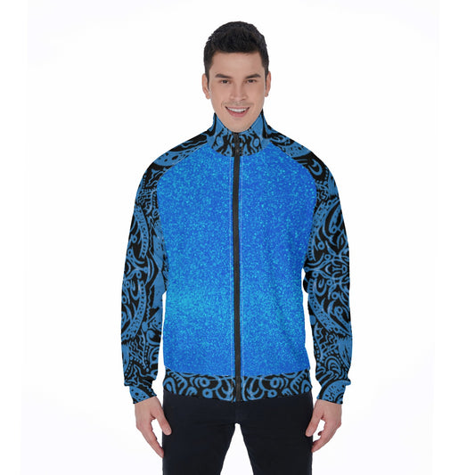 KOKOREPUBLIC Men's Stand Collar Jacket