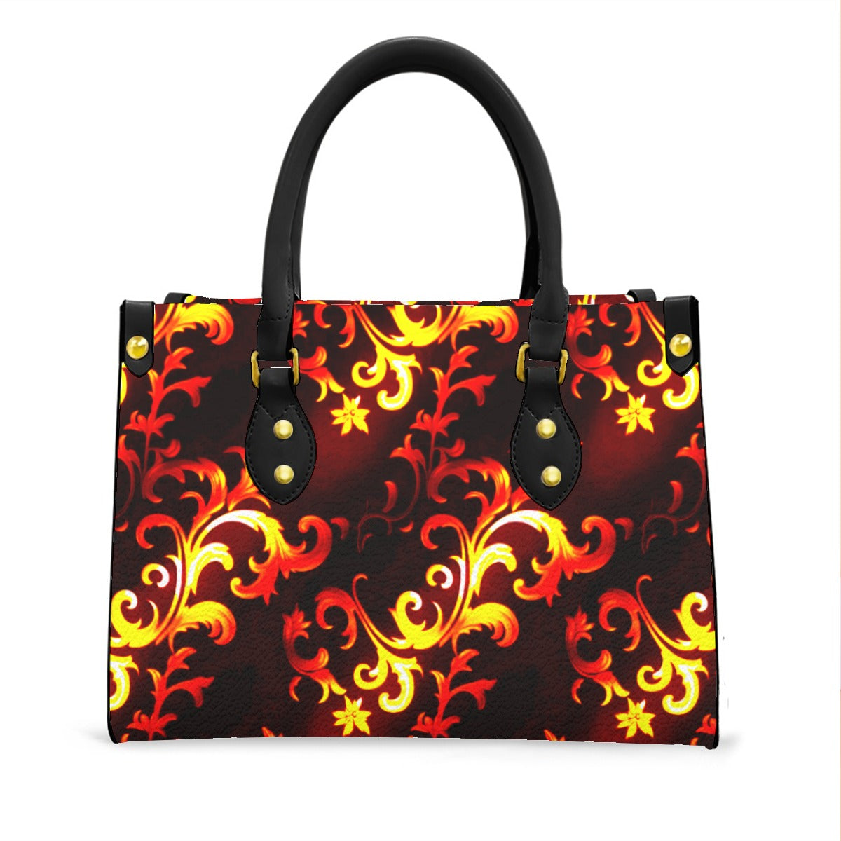 Kokorepublic Women's Tote Bag With Black Handle