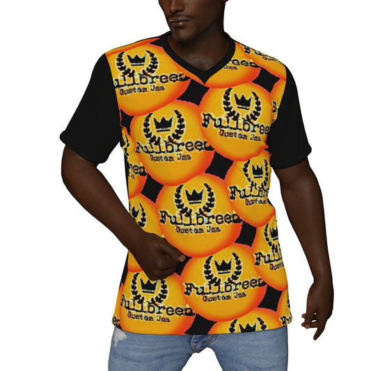 KokoRepublic All-Over Print V-Neck T-Shirt