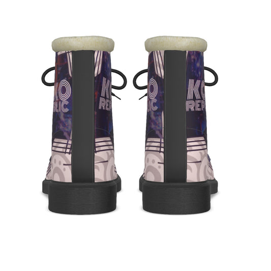 Women's Plush Martin Boots