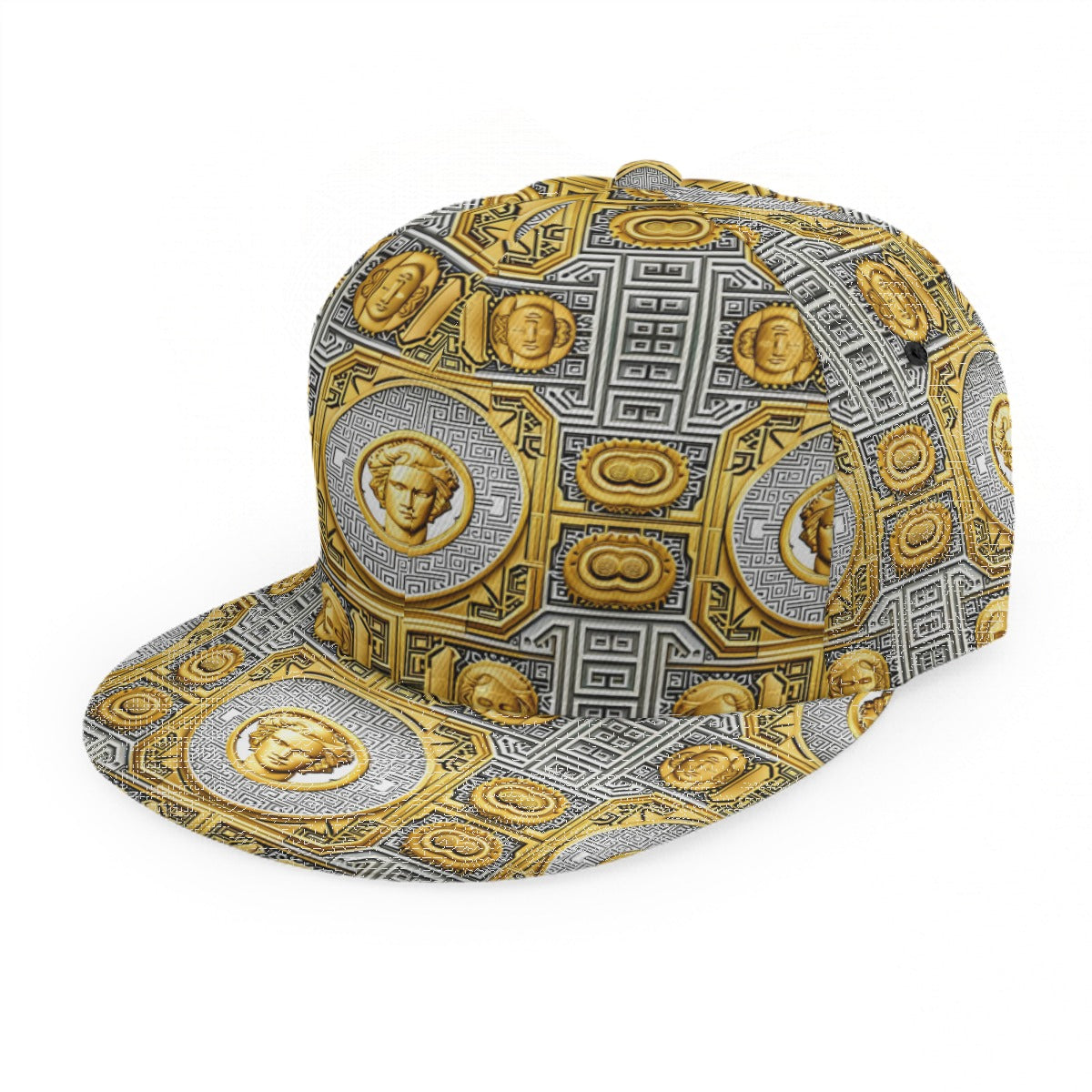 Baseball Cap With Flat Brim