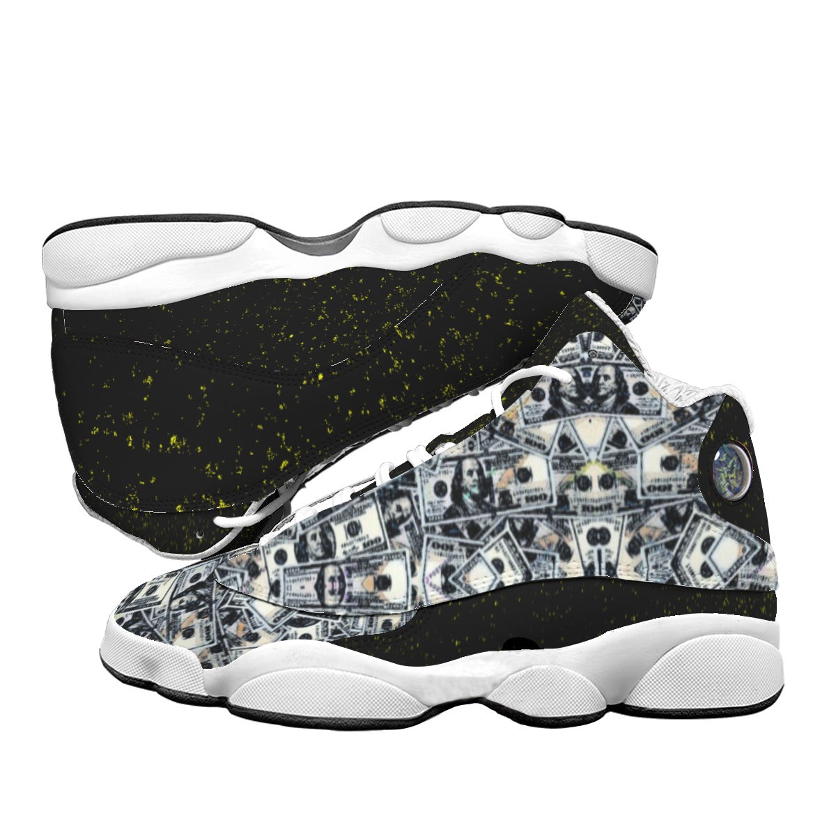 kokorepublic Men's Curved Basketball Shoes With Thick Soles