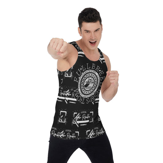 KokoiRepublic Eco-friendly All-Over Print Men's Tank Top