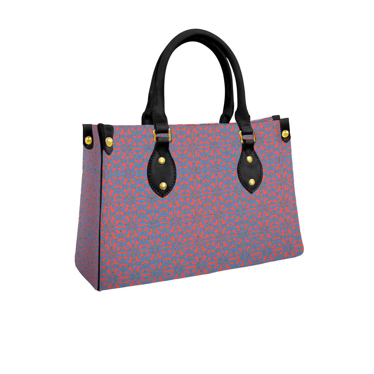 kokorepublic Women's Tote Bag With Black Handle