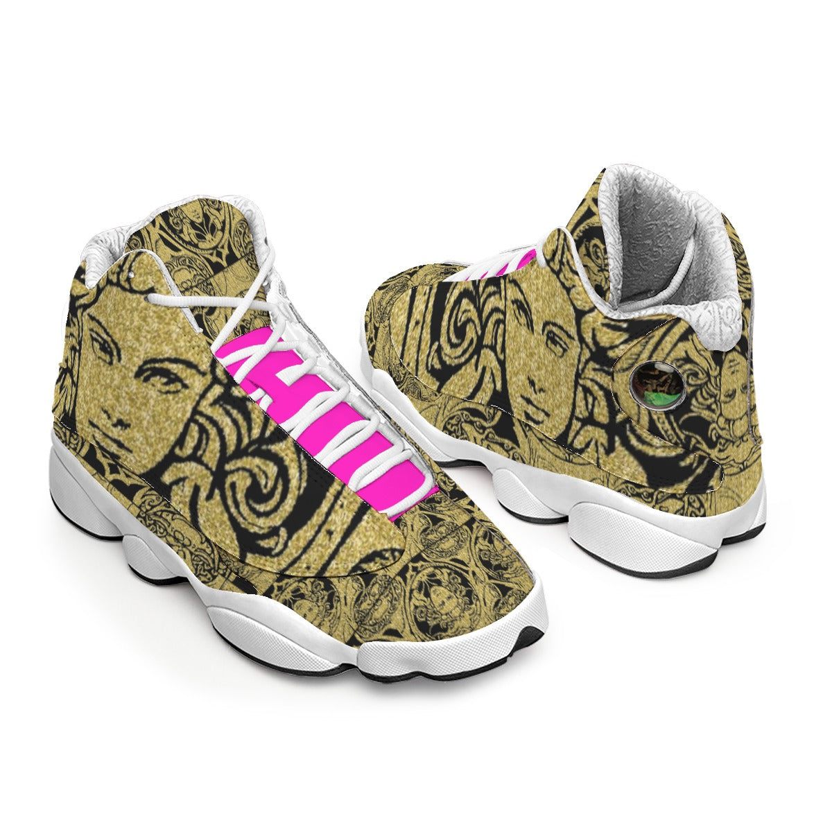Kokorepublic Women's Curved Basketball Shoes With Thick Soles