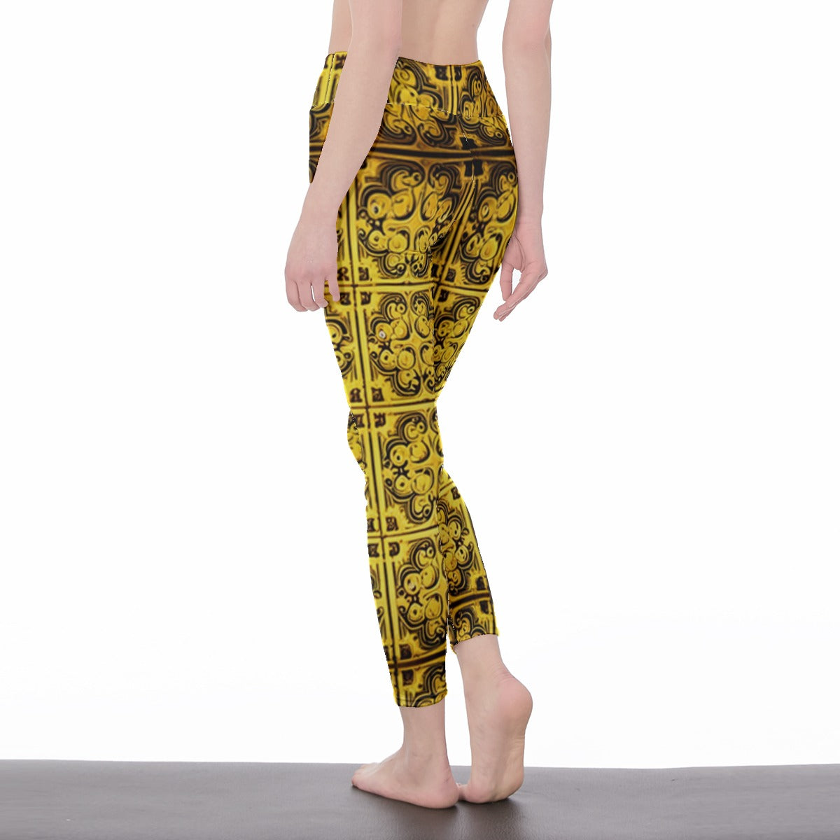 kokorepublic Print Women's High Waist Leggings | Side Stitch Closure