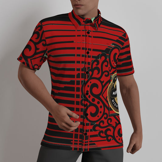 All-Over Print Men's Shirt