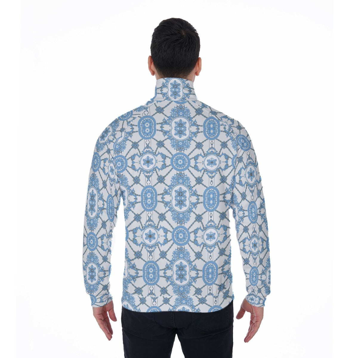 kokorepublic  Men's Stand Collar Jacket
