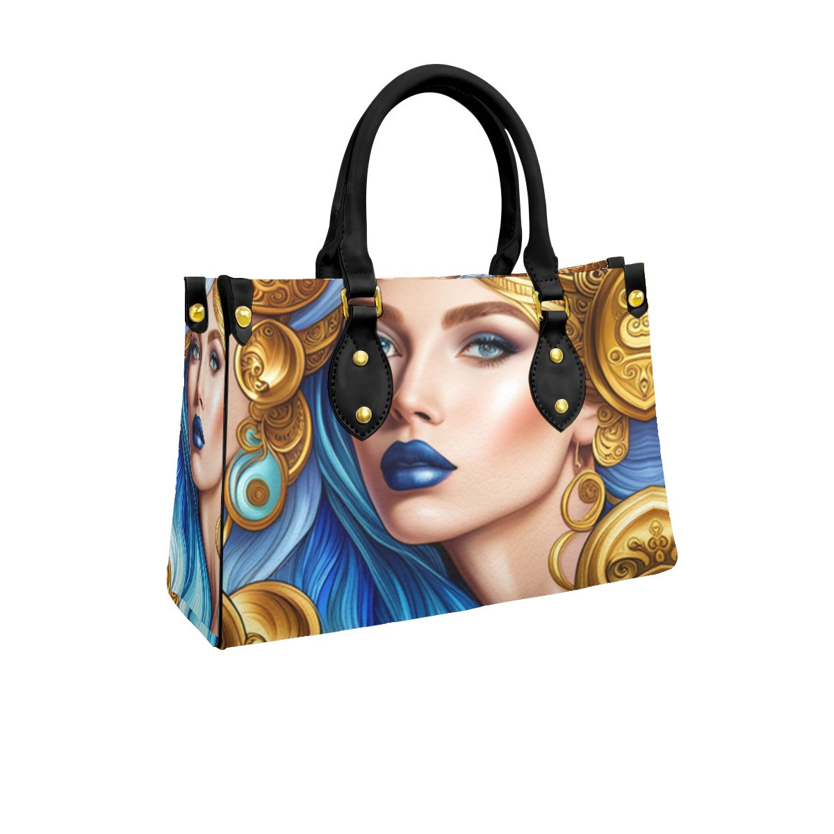 kokorepublic Women's Tote Bag With Black Handle