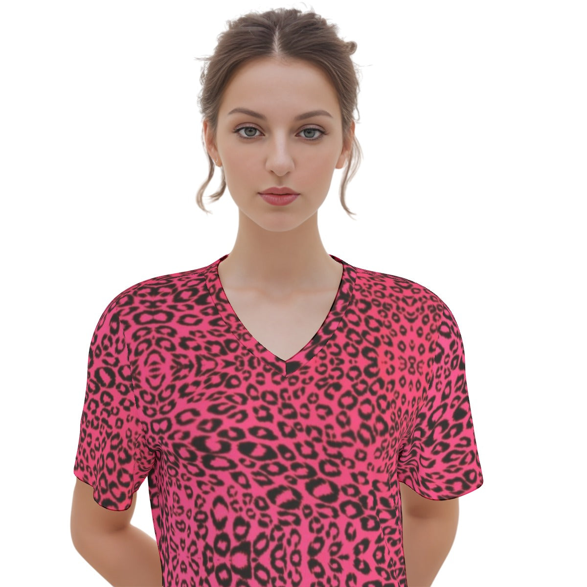 kokorepublic Women's V Neck Dress|180GMS Cotton