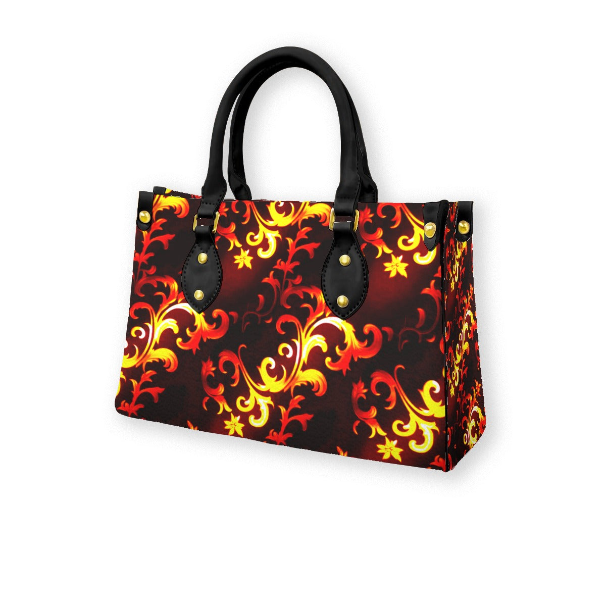 Kokorepublic Women's Tote Bag With Black Handle
