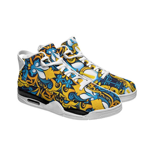 Kokorepublic Men's Shock Absorption and Non-Slip Basketball Shoes