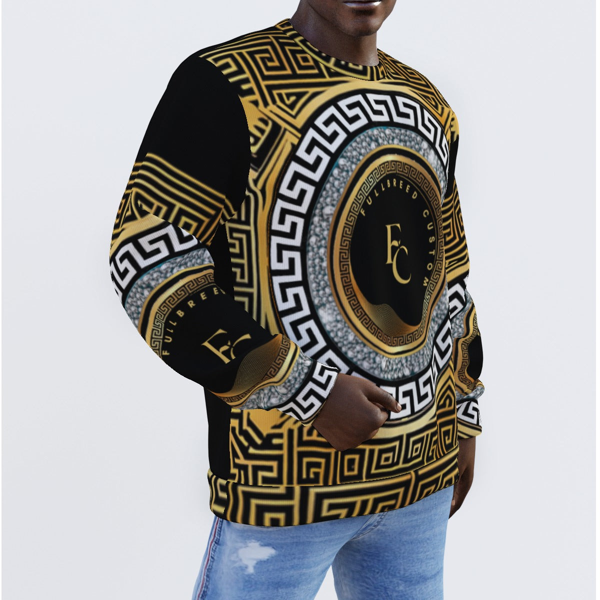 kokorepublic Print Men's Sweater