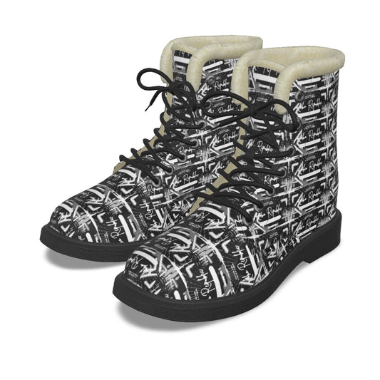 Men's Plush Martin Boots