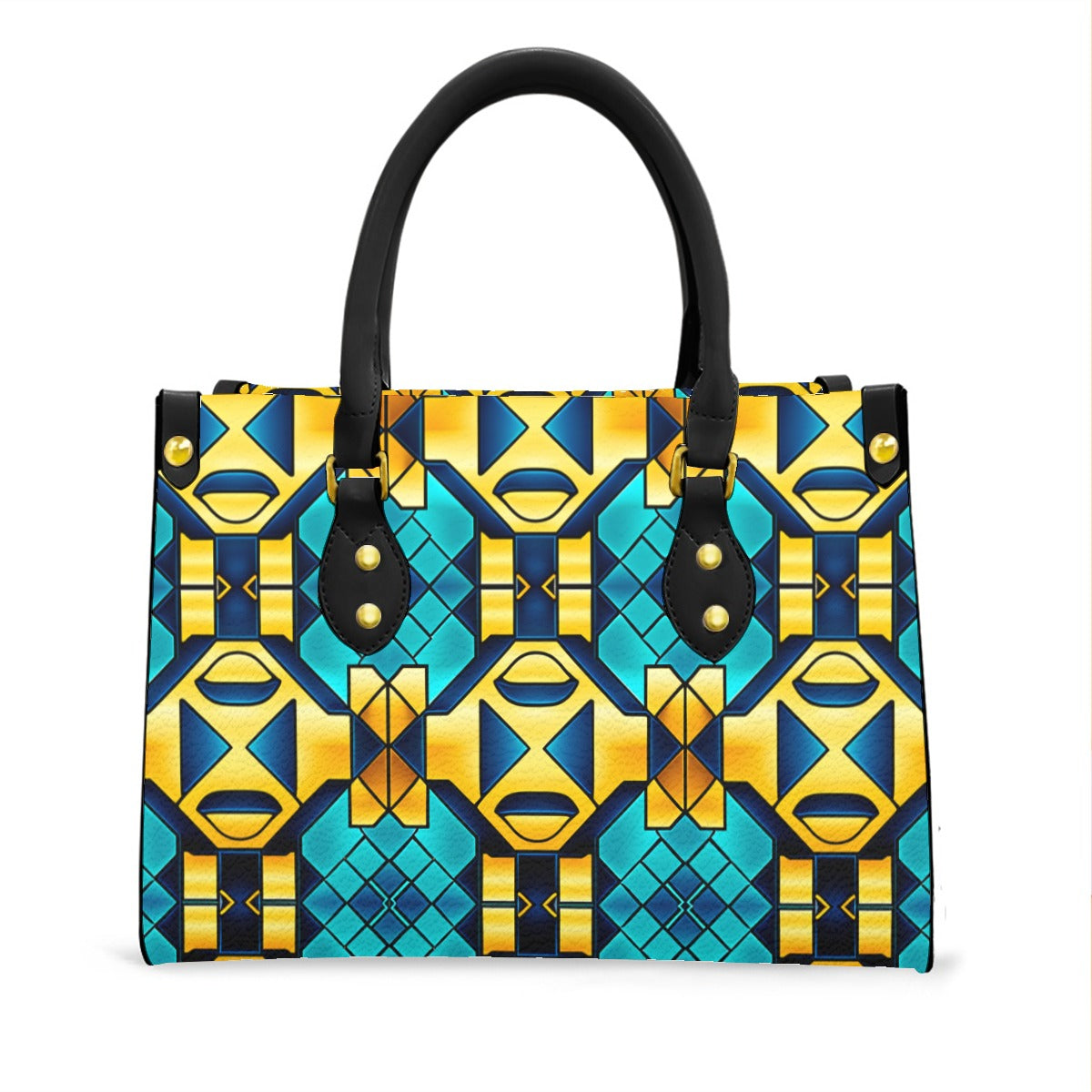kokorepublic Women's Tote Bag With Black Handle