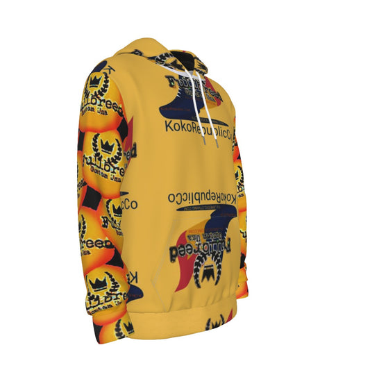 All-Over Print Men's Thicken Pullover Hoodie