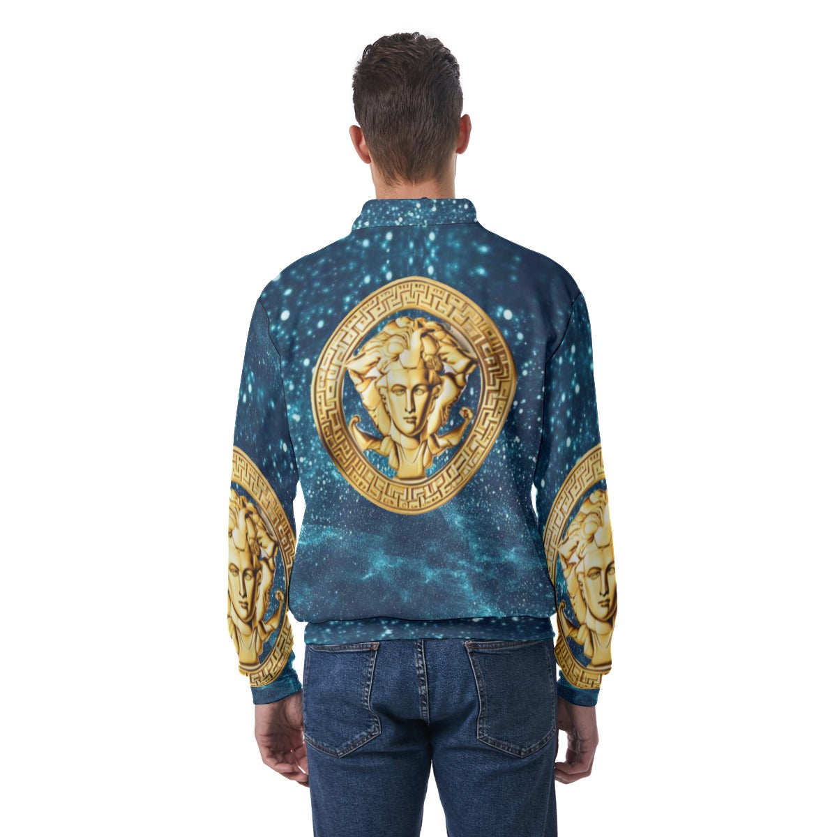 All-Over Print Men's Jacket