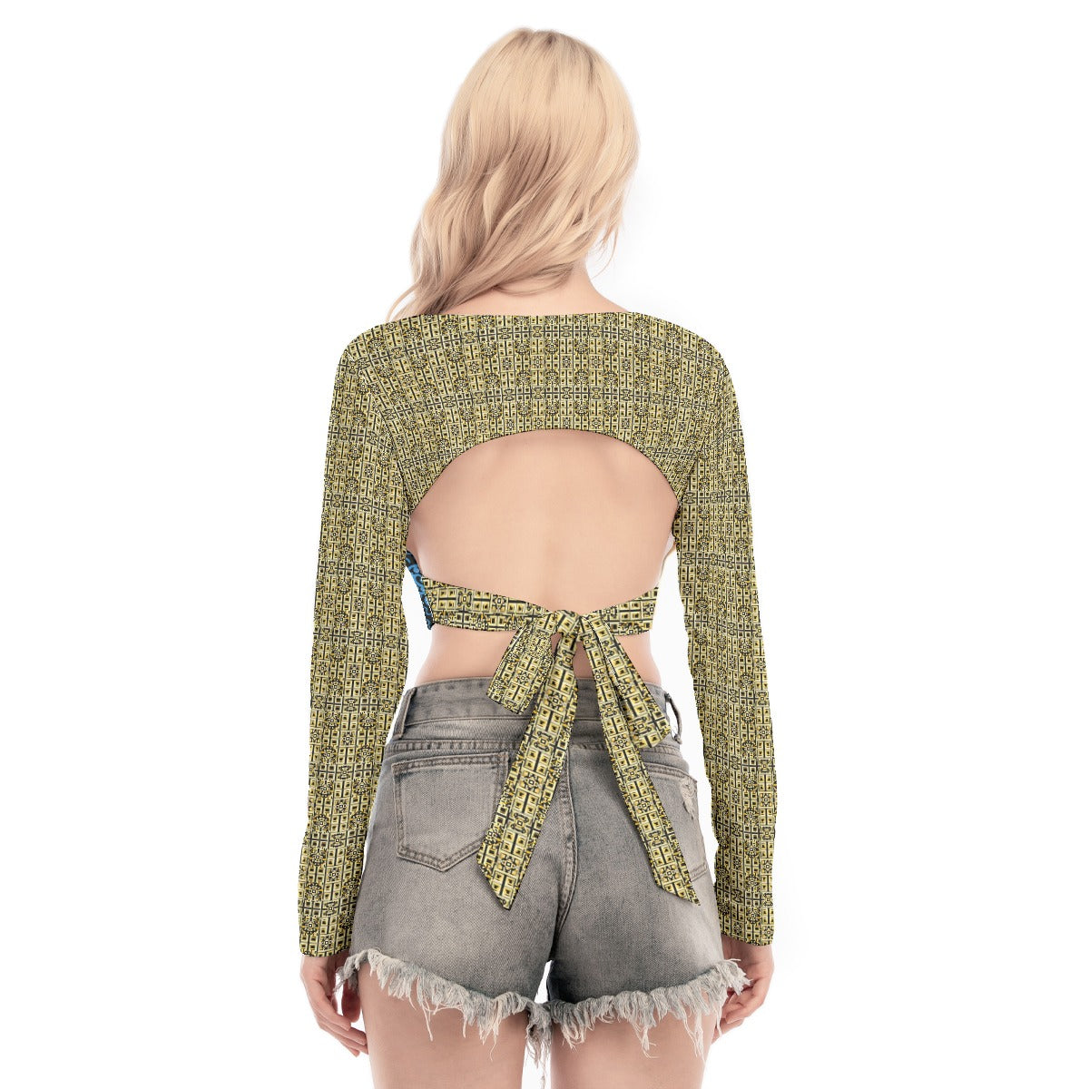 kokorepublic Women's Back Hollow T-shirt With Strap