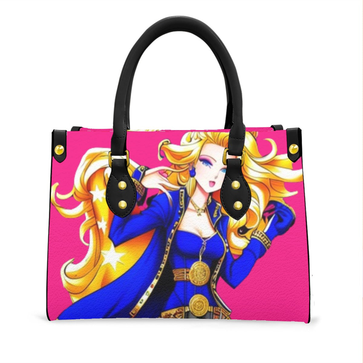 kokorepublic Women's Tote Bag With Black Handle