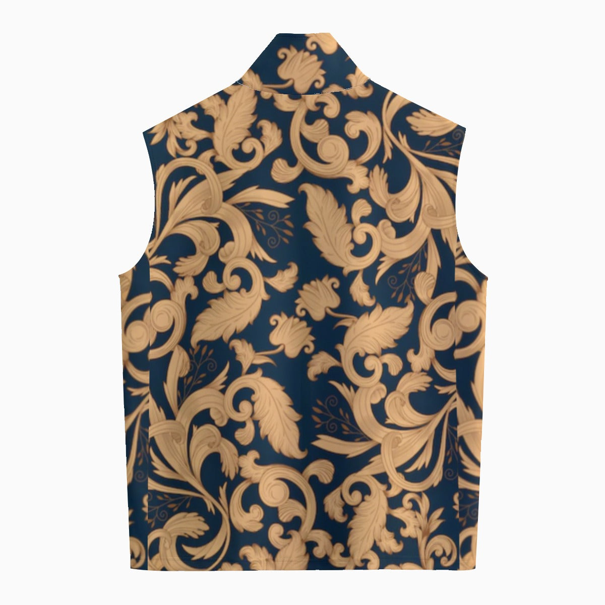 +kokorepublic Men's Stand-up Collar Vest