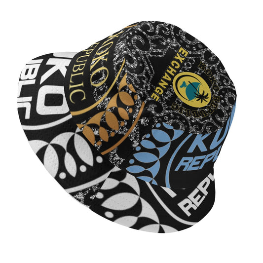 Double-Side Printing Fisherman Hat