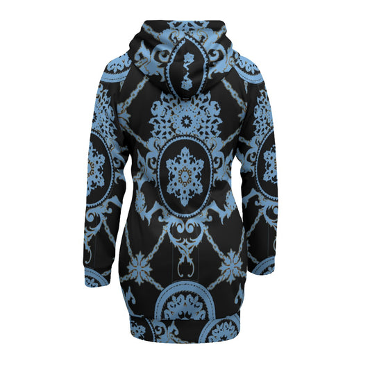 All-Over Print Women's Pullover Hoodie With Raglan Sleeve