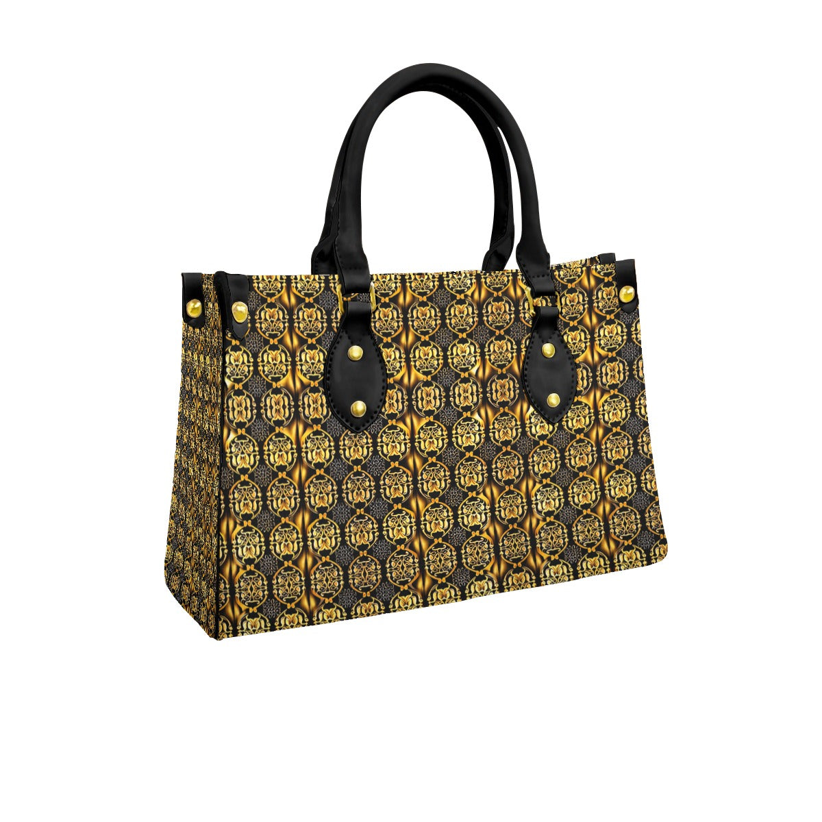 kokorepublic Women's Tote Bag With Black Handle