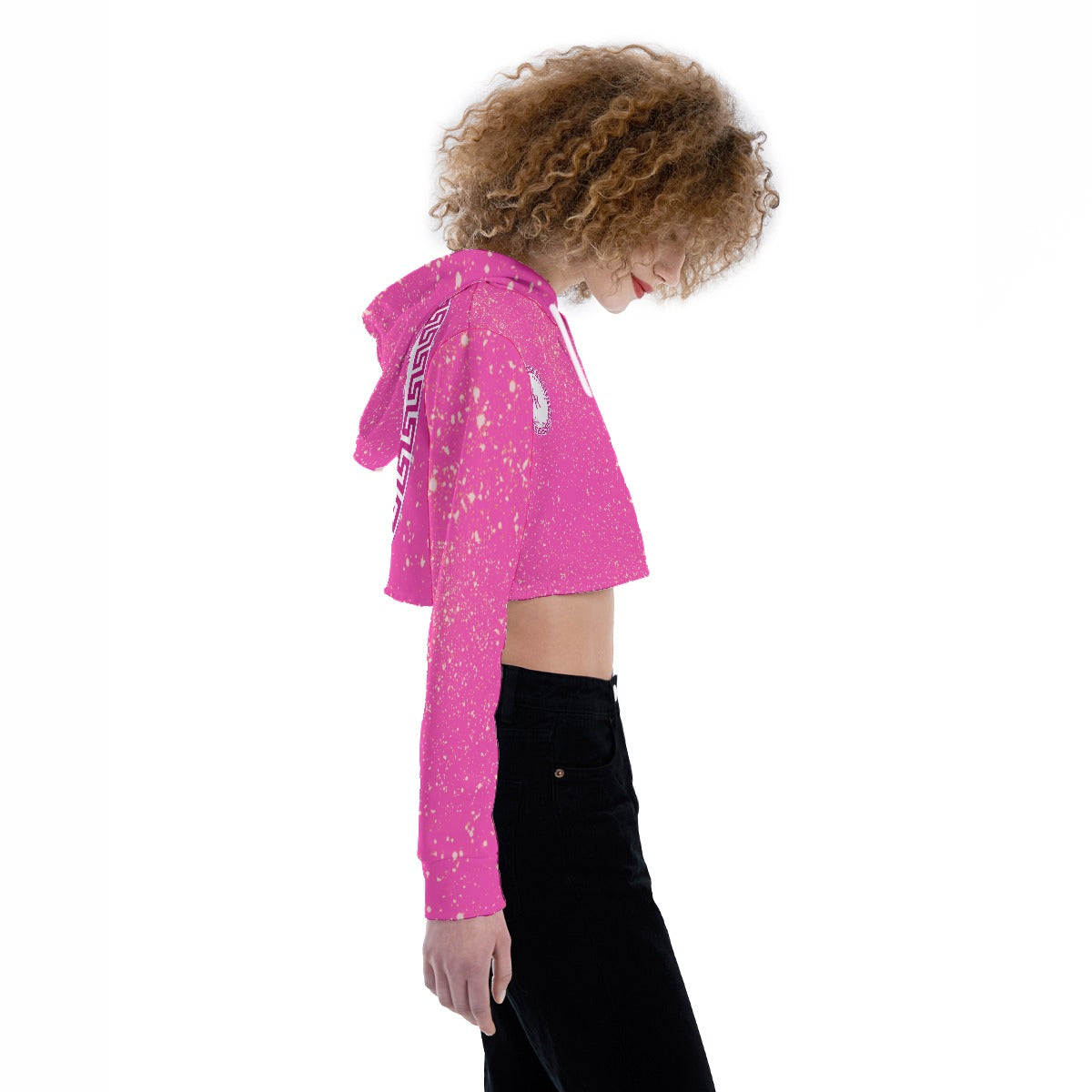 Kokorepublic Women's Crop Top Hoodie