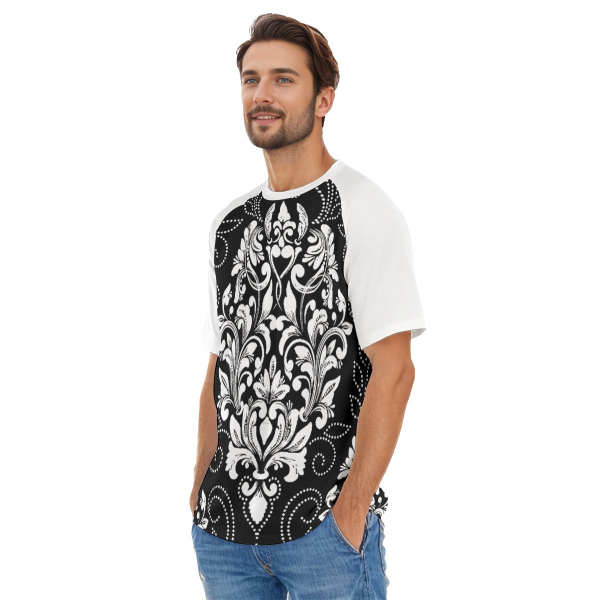 All-Over Print Men's O-neck Short Sleeve T-shirt