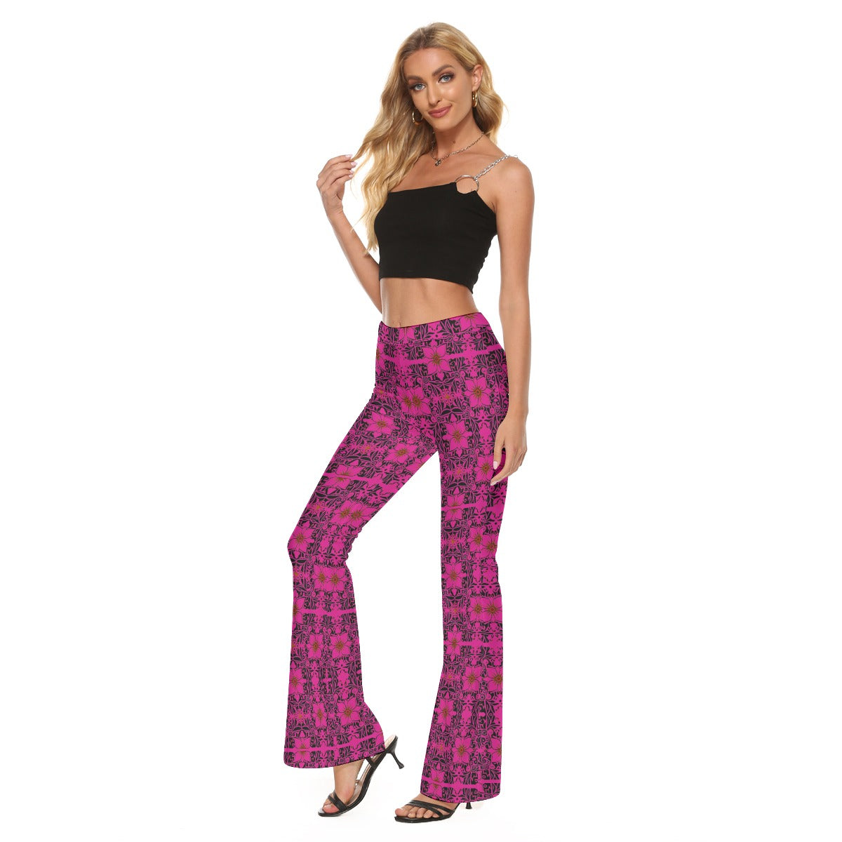 kokorepublic Print Women's Skinny Flare Pants