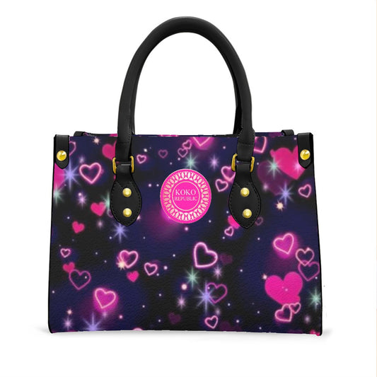 kokorepublic Women's Tote Bag With Black Handle