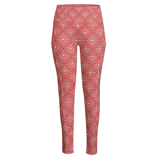 kokorepublic  Women's High Waist Leggings With Side Pocket