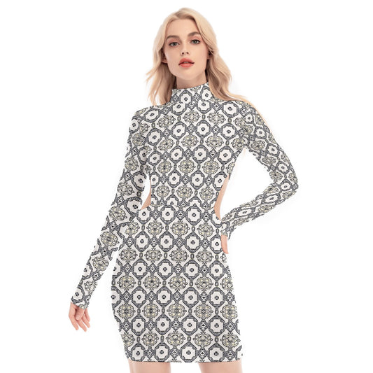 kokorepublic Women's Waist Hollow Hip Dress