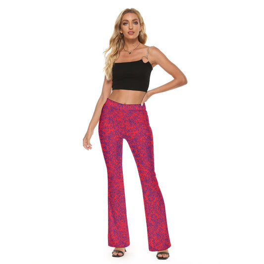 kokorepublic Print Women's Skinny Flare Pants